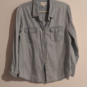 Splendid Denim Blue Casual Shirt